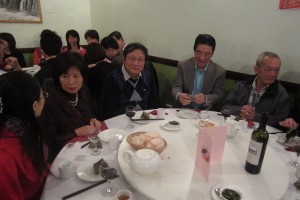 (From left) Peggy, Mr and Mrs Chao and Chris SL Wong (right)